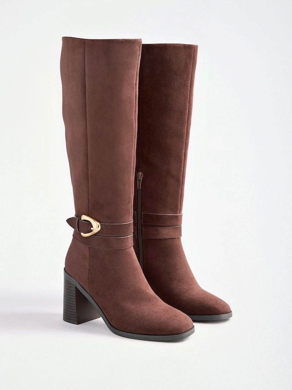 Dolce Vita Finnian Brown Heeled Boots US 9.5 Like New